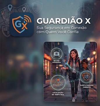 Guardião X — segurança em conexão com quem você confia